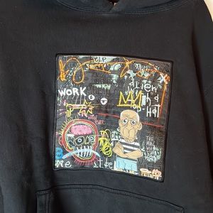 Tango Hotel Skull Hooded Sweatshirt Men’s Small Black